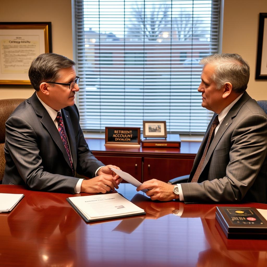 Retirement Account Division Lawyer Spotsylvania County