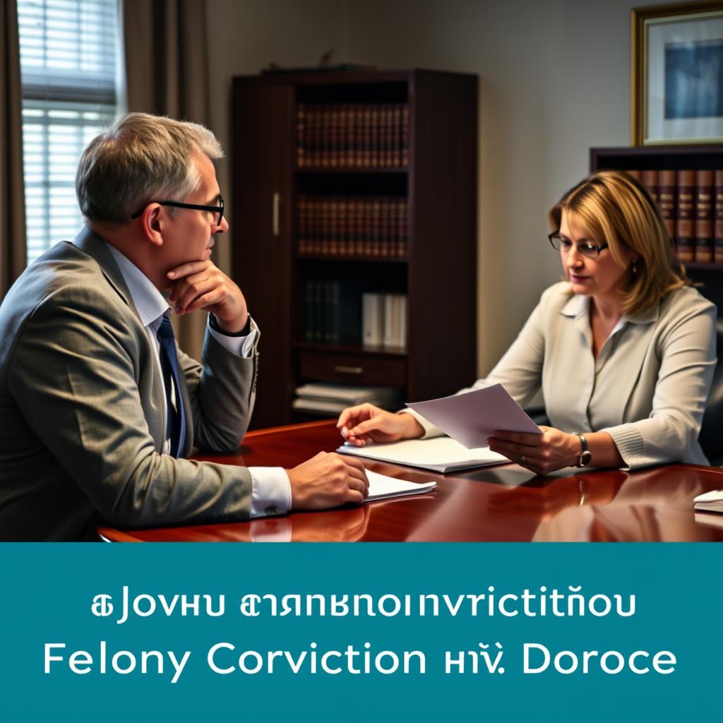 Felony Conviction Divorce Lawyer Poquoson, VA