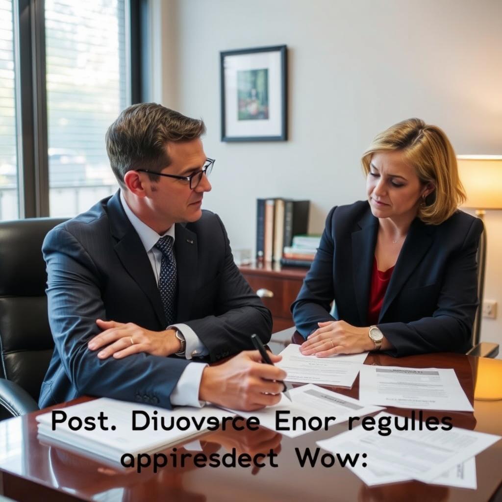 Post Divorce Enforcement Lawyer Virginia, VA